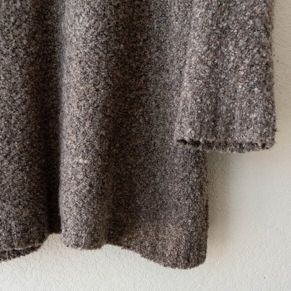 Vintage Victoria Jones Size 2X Wool Blend Marled Cardigan Sweater with Pockets - Picture 8 of 8